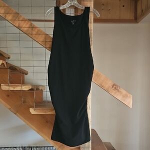 Isabel Maternity by Ingrid & Isabel Black Midi Dress